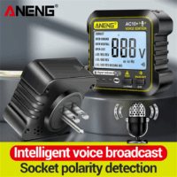 ANENG AC10+ Digital Display Multimeter Socket Tester